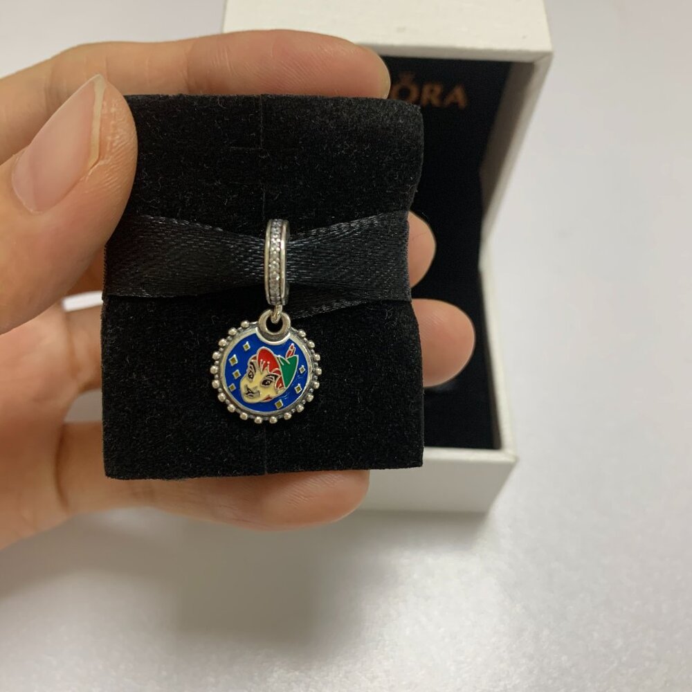 Disney Peter Pan 70th Anniversary Dangle Pandora Charm S925 Sterling Silver